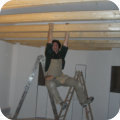 Freitragende Decke Tonstudio