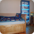 Kinderzimmer mondgeschlägerte Zirbe